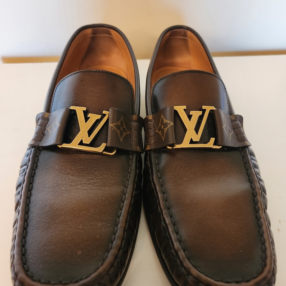 Louis Vuitton men's leather shooes